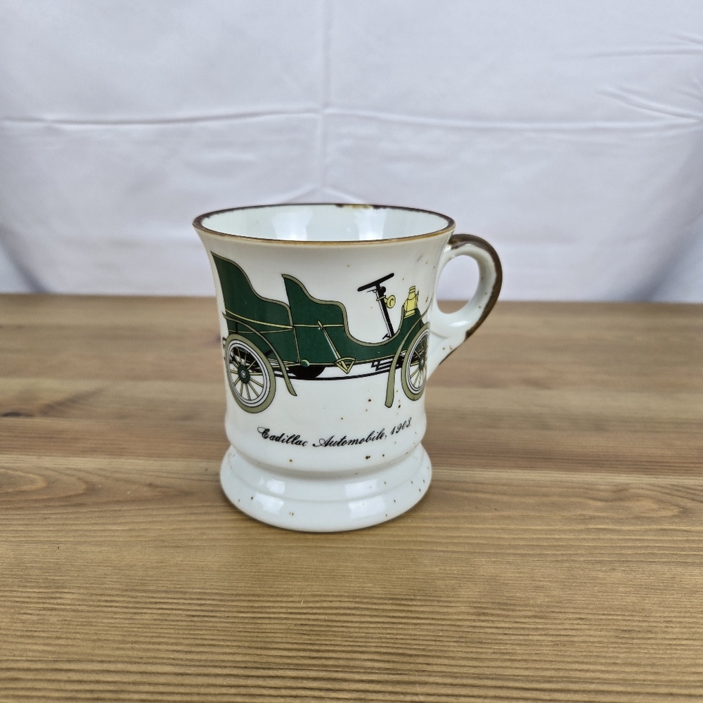 Vintage Car Design Ceramic Mug